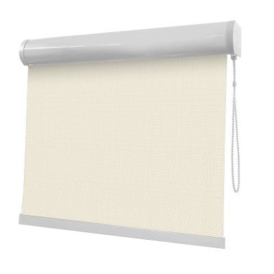 Cortina Rolô Bege Tecido Tela Solar Coleção Screen 5% Cor Beige