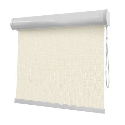 Cortina Rolô Bege Tecido Tela Solar Coleção Screen 5% Cor Beige