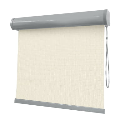 Cortina Rolô Bege Tecido Tela Solar Coleção Screen 5% Cor Beige