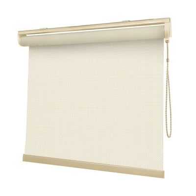 Cortina Rolô Bege Tecido Tela Solar Coleção Screen 5% Cor Beige