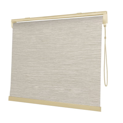 Cortina Rolô Bege Tecido Translúcido Coleção Nápoles Cor Beige