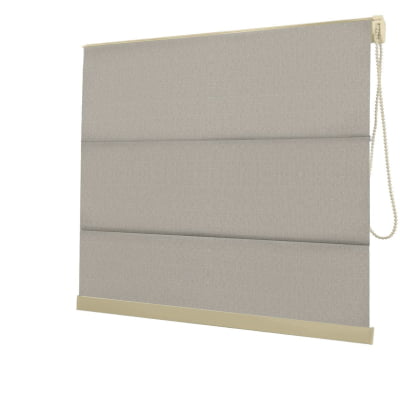 Cortina Romana Bege Tecido Blackout Coleção Hannover Cor Beige