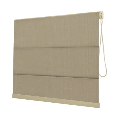 Cortina Romana Bege Tecido Blackout Coleção Picasso Cor Beige