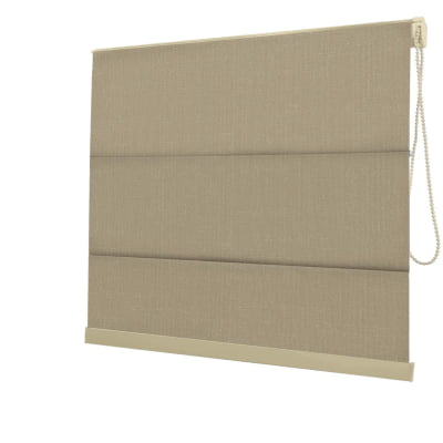 Cortina Romana Bege Tecido Blackout Coleção Picasso Cor Beige