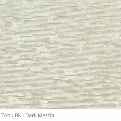 Cortina Romana Bege Tecido Blackout Coleção Tohu Cor Dark Mescla