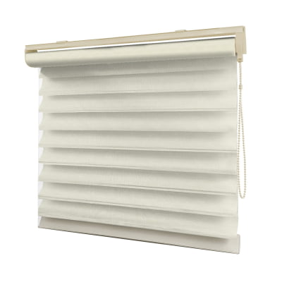 Cortina Shagrilá Bege Tecido Semi Blackout Cor Cream