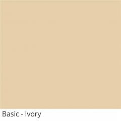 Persiana Vertical Bege PVC Coleção Basic Cor Ivory