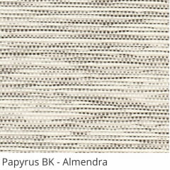 Persiana Vertical Bege Tecido Blackout Coleção Papyrus Cor Almendra