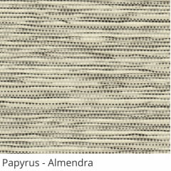 Persiana Vertical Bege Tecido Translúcido Coleção Papyrus Cor Almendra