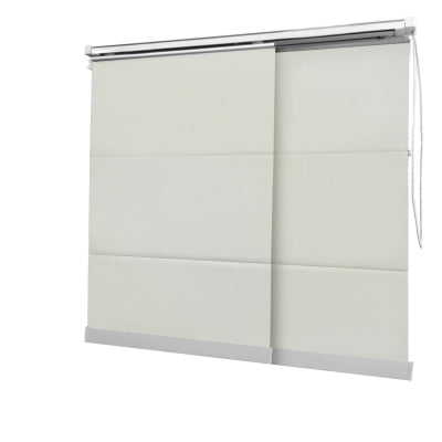 Cortina Painel Branca Tecido Blackout Coleção Nápoles Cor White