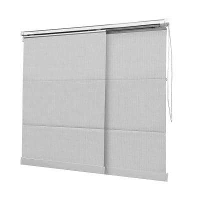 Cortina Painel Branca Tecido Blackout Coleção Picasso Cor White