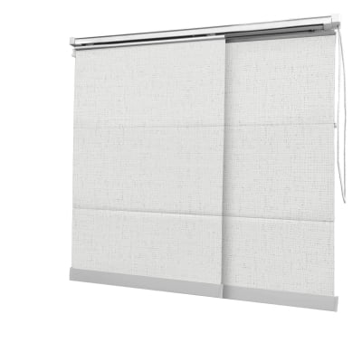Cortina Painel Branca Tecido Blackout Coleção TJ5661 Cor White