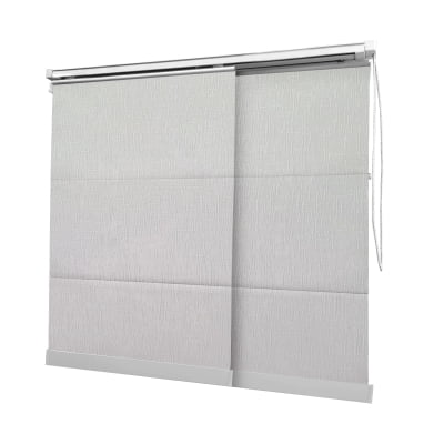 Cortina Painel Branca Tecido Translúcido Coleção TJ5661 Cor White