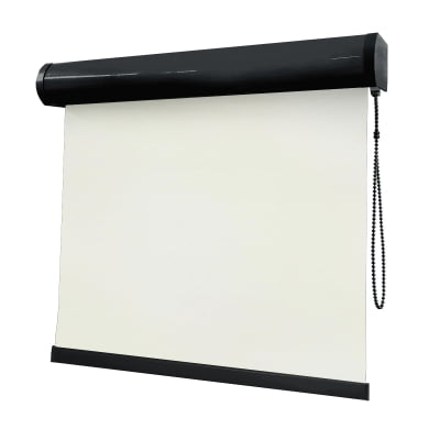 Cortina Rolô Branca Tecido Blackout Coleção Nápoles Cor White