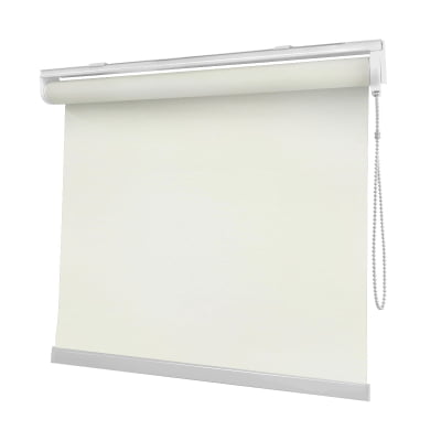 Cortina Rolô Branca Tecido Blackout Coleção Nápoles Cor White