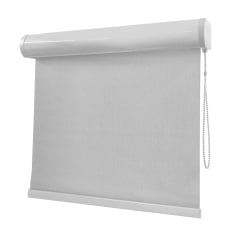 Cortina Rolô Branca Tecido Blackout Coleção Picasso Cor White