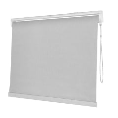Cortina Rolô Branca Tecido Blackout Coleção Picasso Cor White