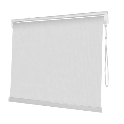 Cortina Rolô Branca Tecido Blackout Coleção Picasso Cor White