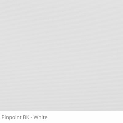 Cortina Rolô Branca Tecido Blackout Coleção Pinpoint Cor White