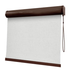 Cortina Rolô Branca Tecido Blackout Coleção TJ5661 Cor White