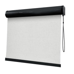 Cortina Rolô Branca Tecido Blackout Coleção TJ5661 Cor White