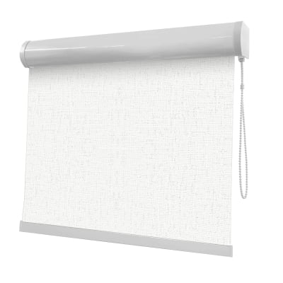 Cortina Rolô Branca Tecido Blackout Coleção TJ5661 Cor White