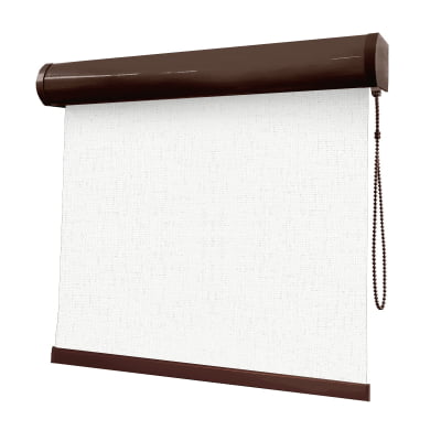 Cortina Rolô Branca Tecido Blackout Coleção TJ5661 Cor White