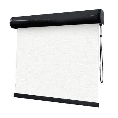 Cortina Rolô Branca Tecido Blackout Coleção TJ5661 Cor White