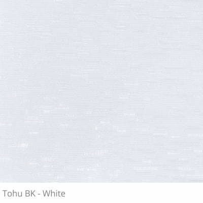 Cortina Rolô Branca Tecido Blackout Coleção Tohu Cor White