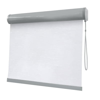 Cortina Rolô Branca Tecido Blackout Coleção Tohu Cor White