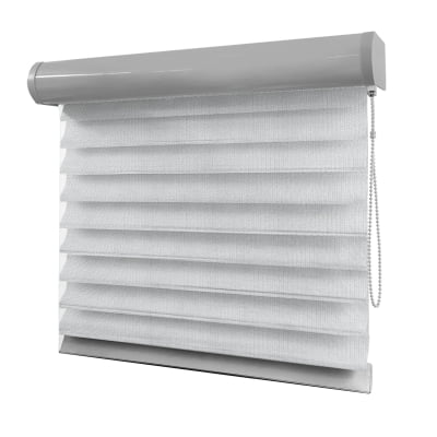 Cortina Shagrilá Branca Tecido Semi Blackout Cor White