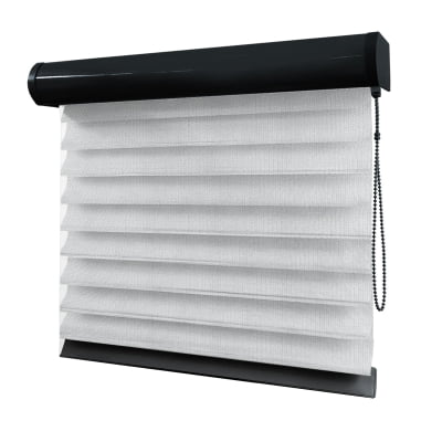 Cortina Shagrilá Branca Tecido Semi Blackout Cor White