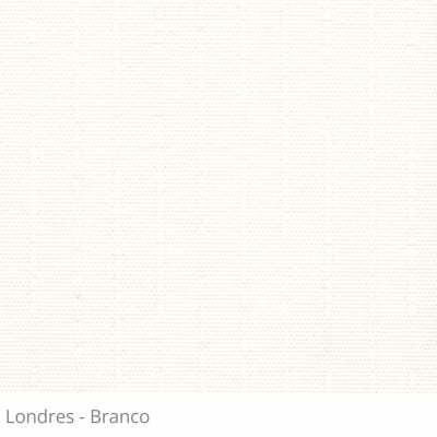 Persiana Vertical Branca Tecido Translúcido Coleção Londres Cor Branco Persiana Vertical Branca Tecido Translúcido Coleção Londres Cor Branco