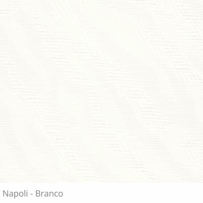 Persiana Vertical Branca Tecido Translúcido Coleção Napoli Cor Branco Persiana Vertical Branca Tecido Translúcido Coleção Napoli Cor Branco