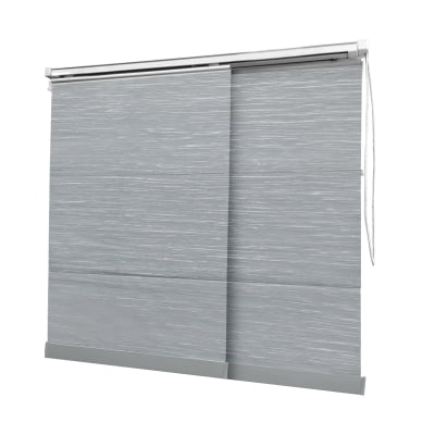 Cortina Painel Cinza Tecido Blackout Coleção Nápoles Cor Grey