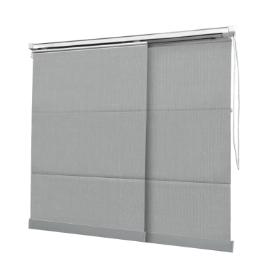 Cortina Painel Cinza Tecido Blackout Coleção Picasso Cor Grey