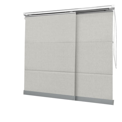 Cortina Painel Cinza Tecido Blackout Coleção TJ5661 Cor Grey