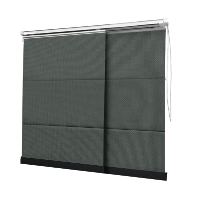 Cortina Painel Cinza Tecido Tela Solar Coleção Screen 1% Cor Grafite