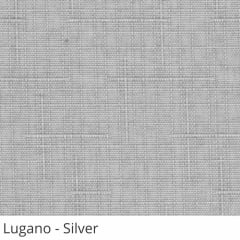 Cortina Painel Cinza Tecido Translúcido Coleção Lugano Cor Silver