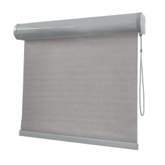 Cortina Rolô Blackout Tecido Liberty Cor Grey