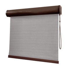 Cortina Rolô Blackout Tecido Liberty Cor Grey