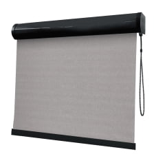 Cortina Rolô Blackout Tecido Liberty Cor Grey
