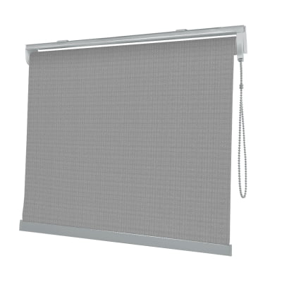 Cortina Rolô Cinza Tecido Blackout Coleção Denver Cor Dark Grey