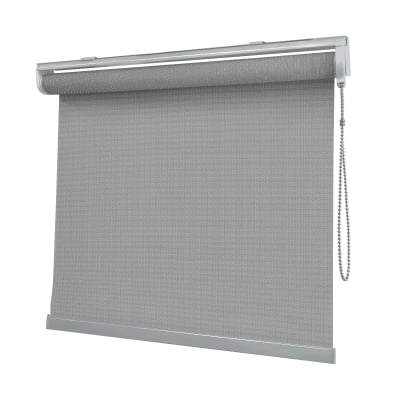 Cortina Rolô Cinza Tecido Blackout Coleção Denver Cor Dark Grey