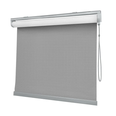 Cortina Rolô Cinza Tecido Blackout Coleção Denver Cor Dark Grey