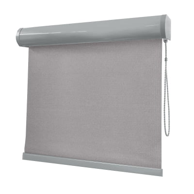 Cortina Rolô Cinza Tecido Blackout Coleção Ducatti Cor Grey