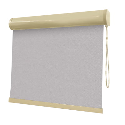 Cortina Rolô Cinza Tecido Blackout Coleção Ducatti Cor Grey