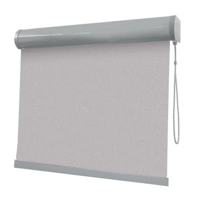 Cortina Rolô Cinza Tecido Blackout Coleção Ducatti Cor Grey