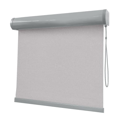 Cortina Rolô Cinza Tecido Blackout Coleção Ducatti Cor Grey