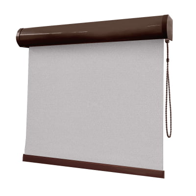 Cortina Rolô Cinza Tecido Blackout Coleção Ducatti Cor Grey